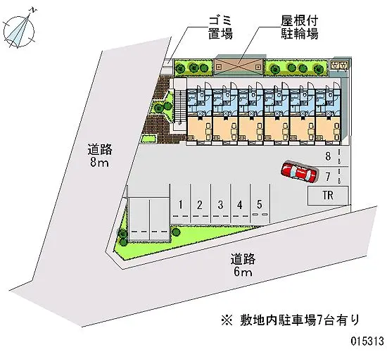 ★手数料０円★春日井市高蔵寺町　月極駐車場（LP）